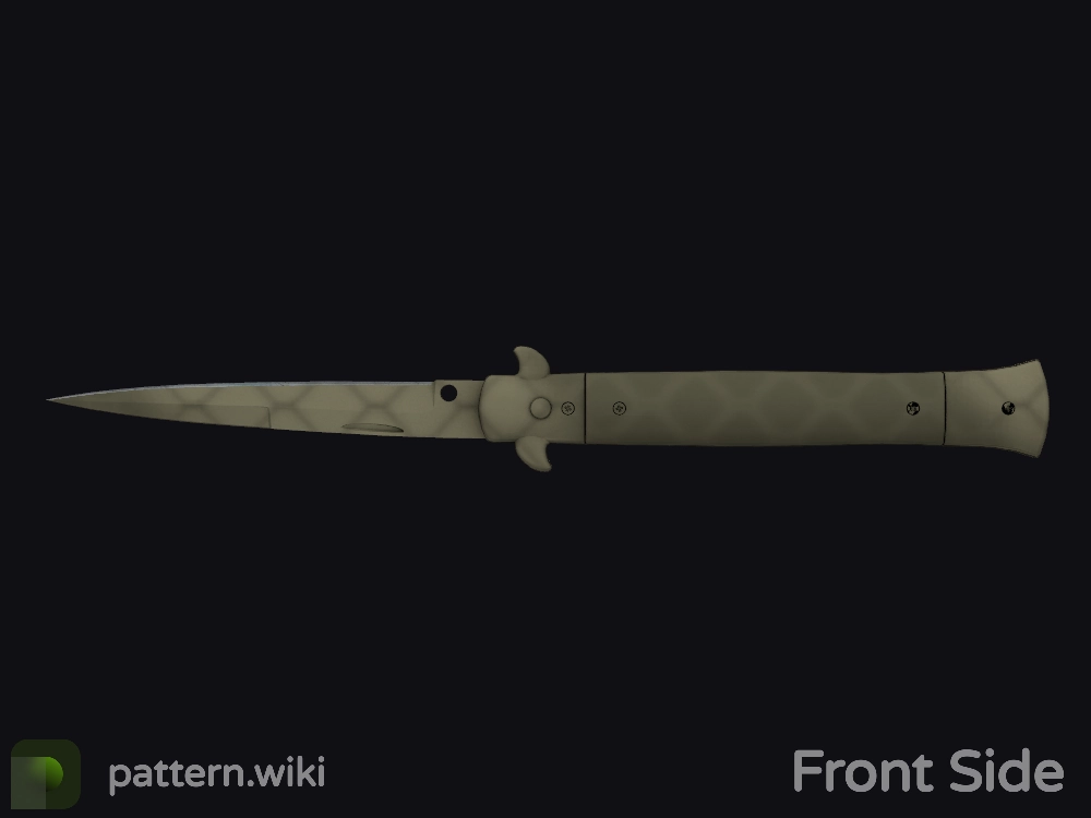 Stiletto Knife Safari Mesh seed 164