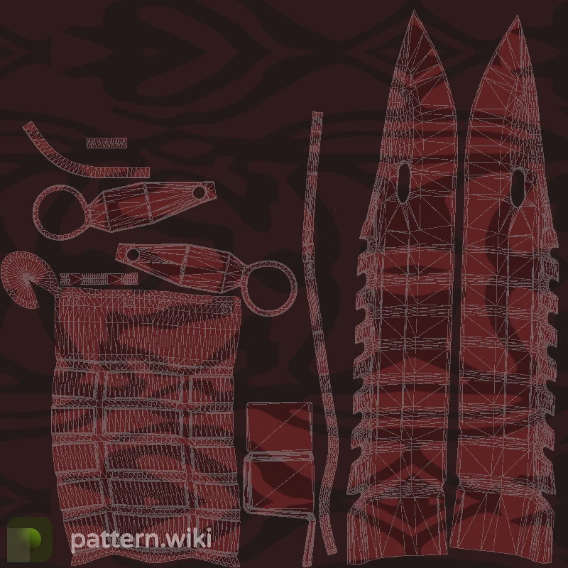 M9 Bayonet Slaughter seed 881 pattern template