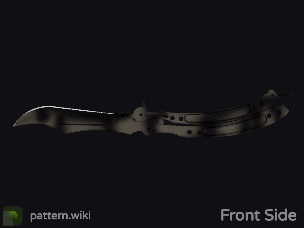 Butterfly Knife Scorched seed 410