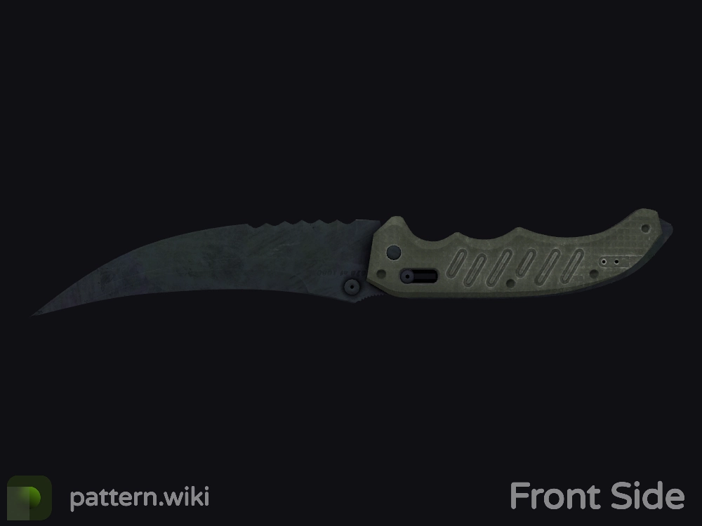 Flip Knife Blue Steel seed 753