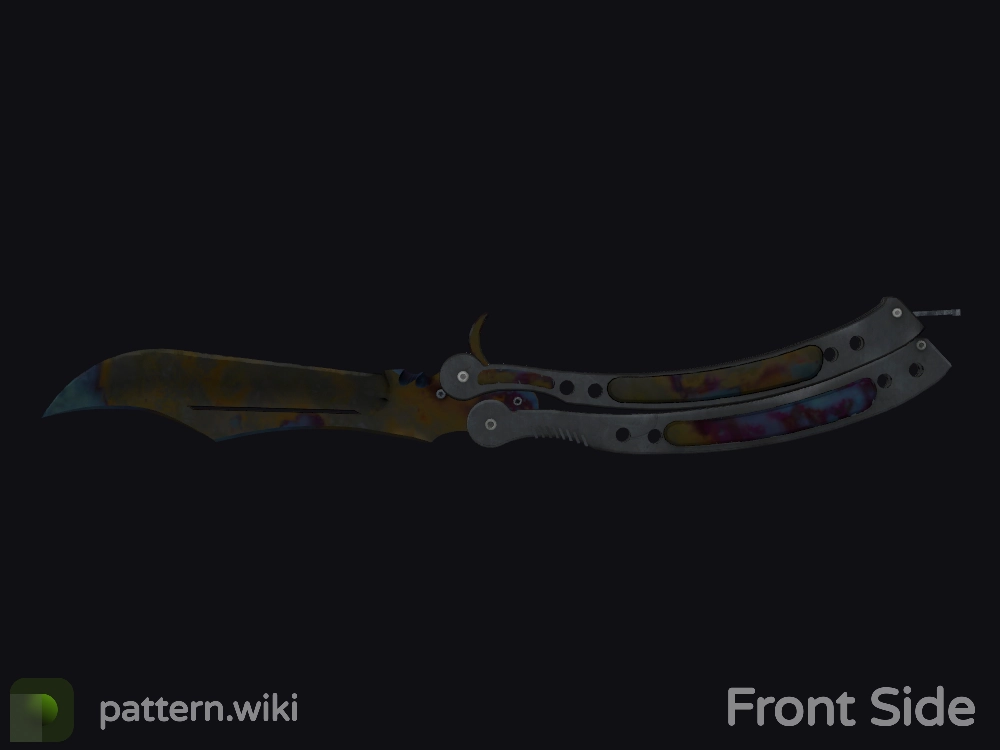 Butterfly Knife Case Hardened seed 592