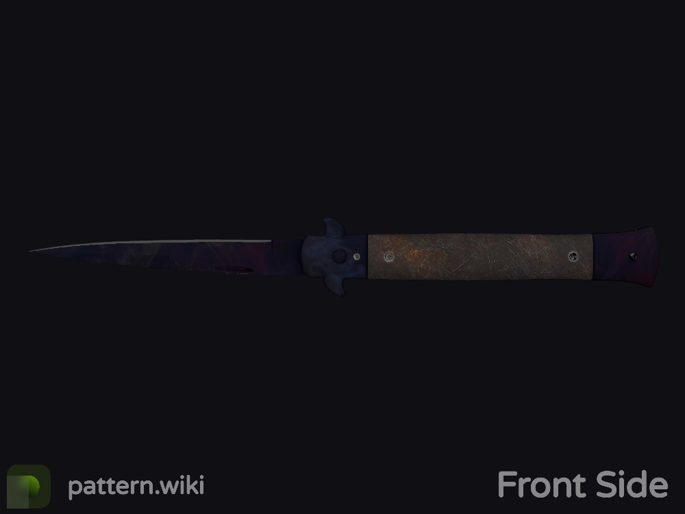 Stiletto Knife Doppler seed 33