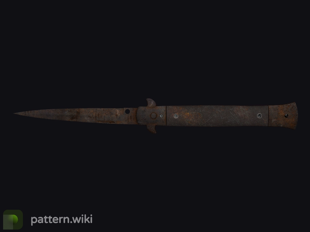 Stiletto Knife Rust Coat seed 147