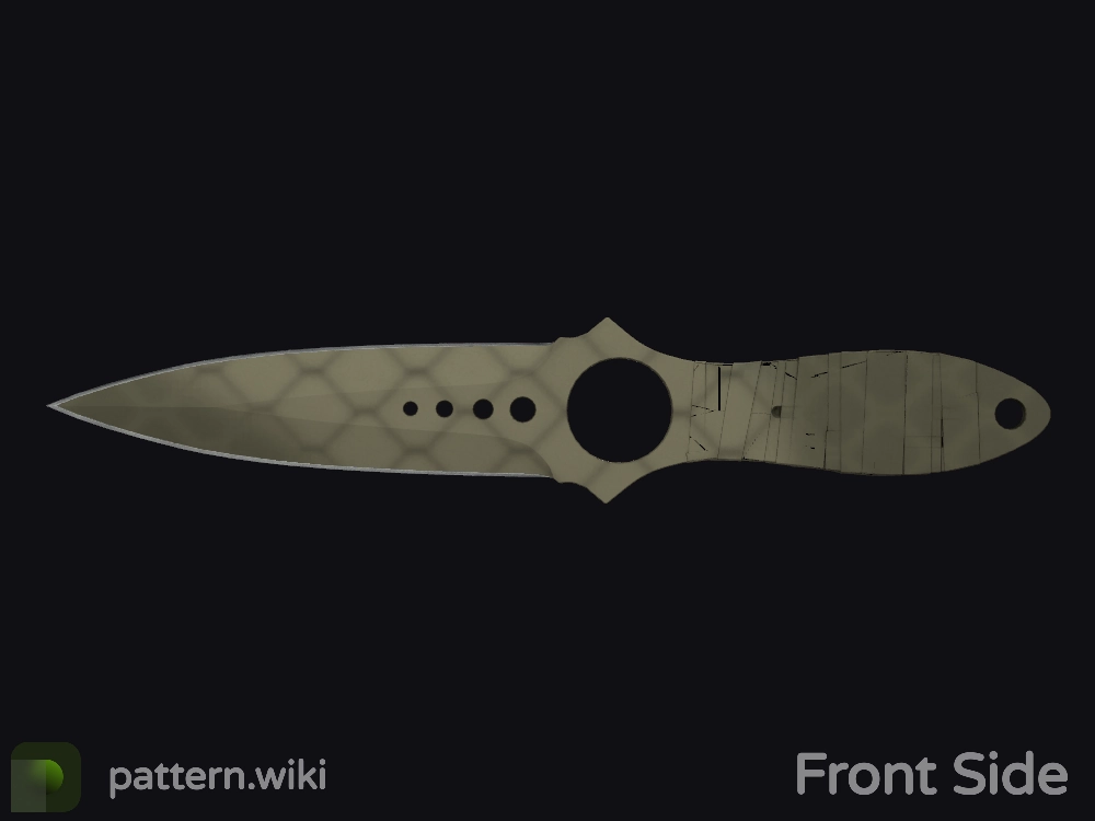 Skeleton Knife Safari Mesh seed 165