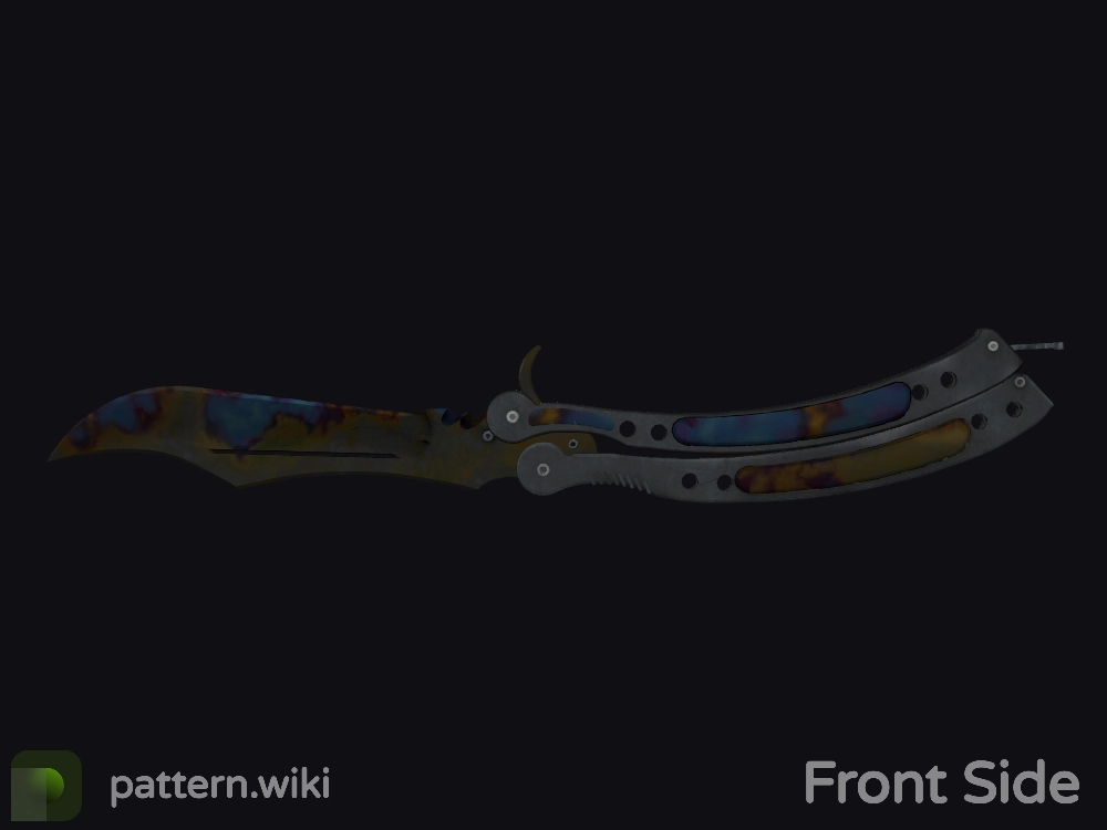 Butterfly Knife Case Hardened seed 270