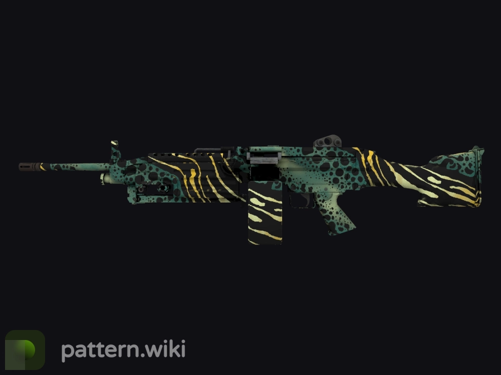 M249 Emerald Poison Dart seed 647