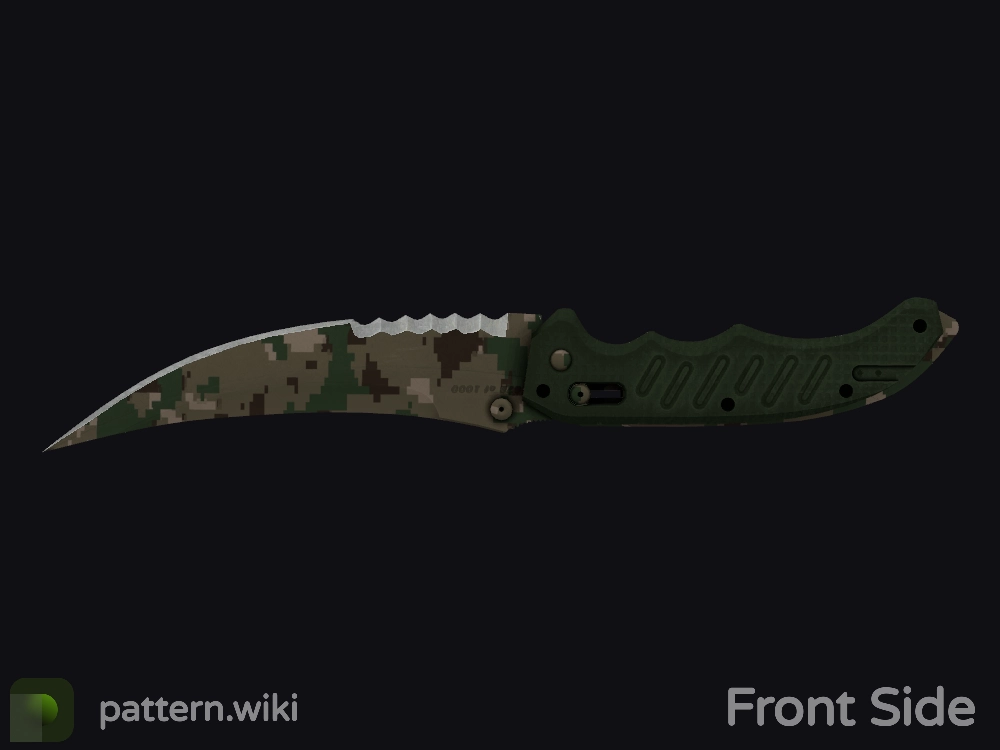 Flip Knife Forest DDPAT seed 684