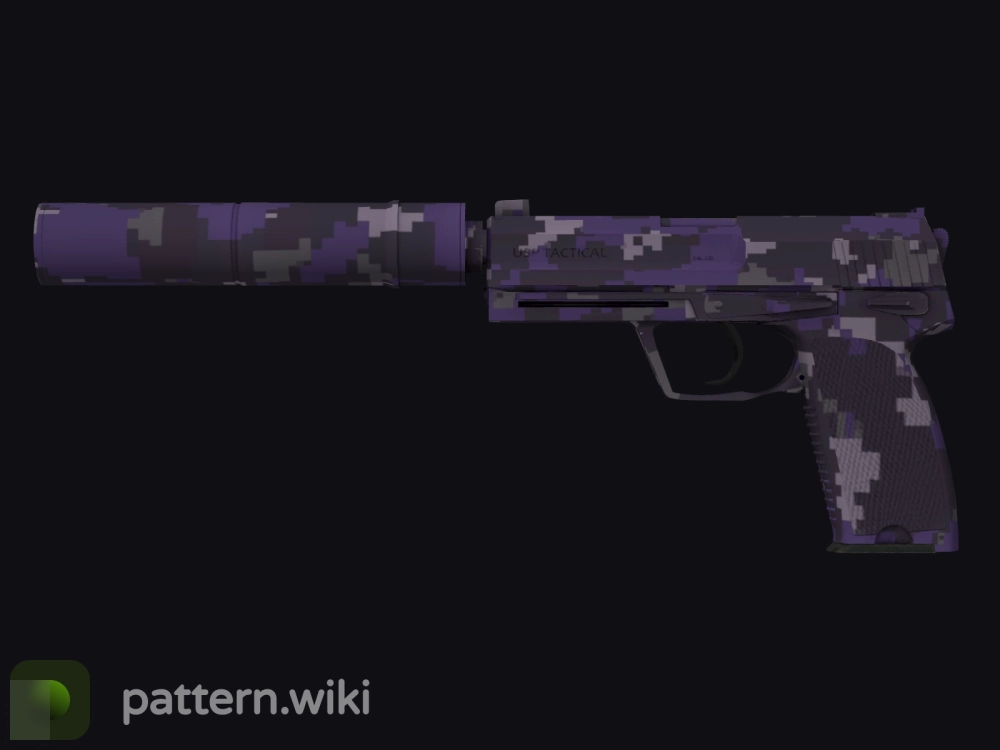 USP-S Purple DDPAT seed 122