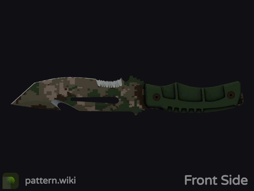 Survival Knife Forest DDPAT seed 12