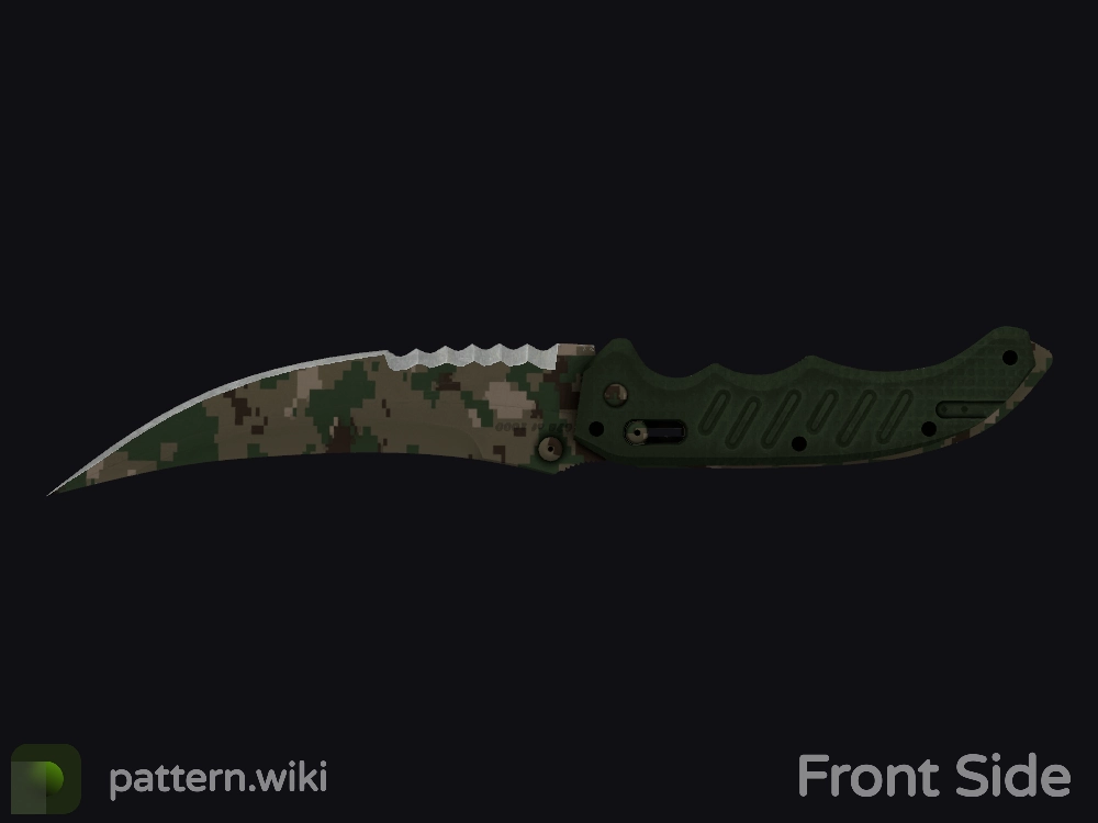 Flip Knife Forest DDPAT seed 657