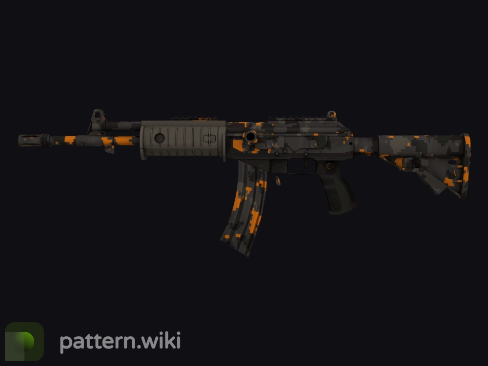 Galil AR Orange DDPAT seed 241