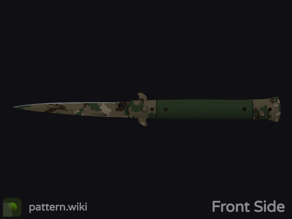 Stiletto Knife Forest DDPAT seed 316