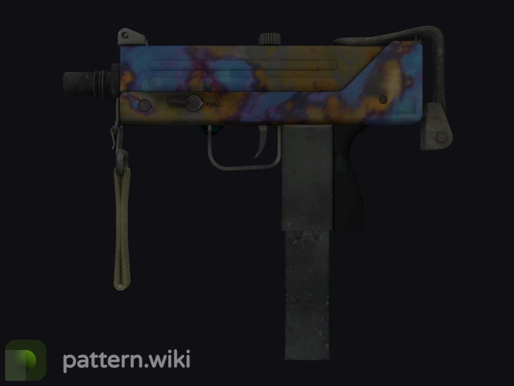 MAC-10 Case Hardened seed 257