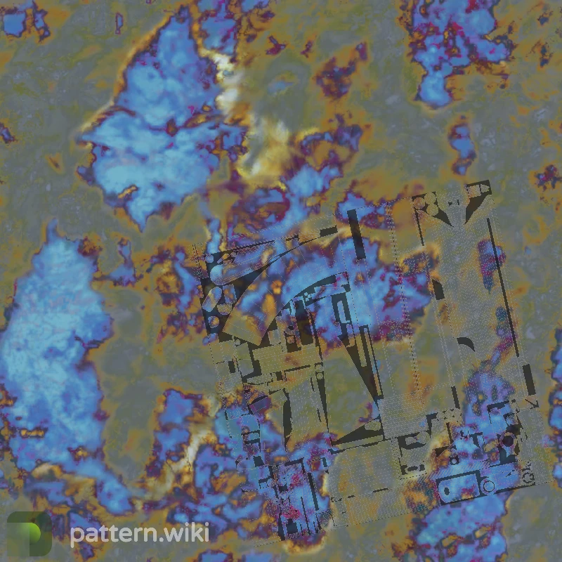 AK-47 Case Hardened seed 769 pattern template