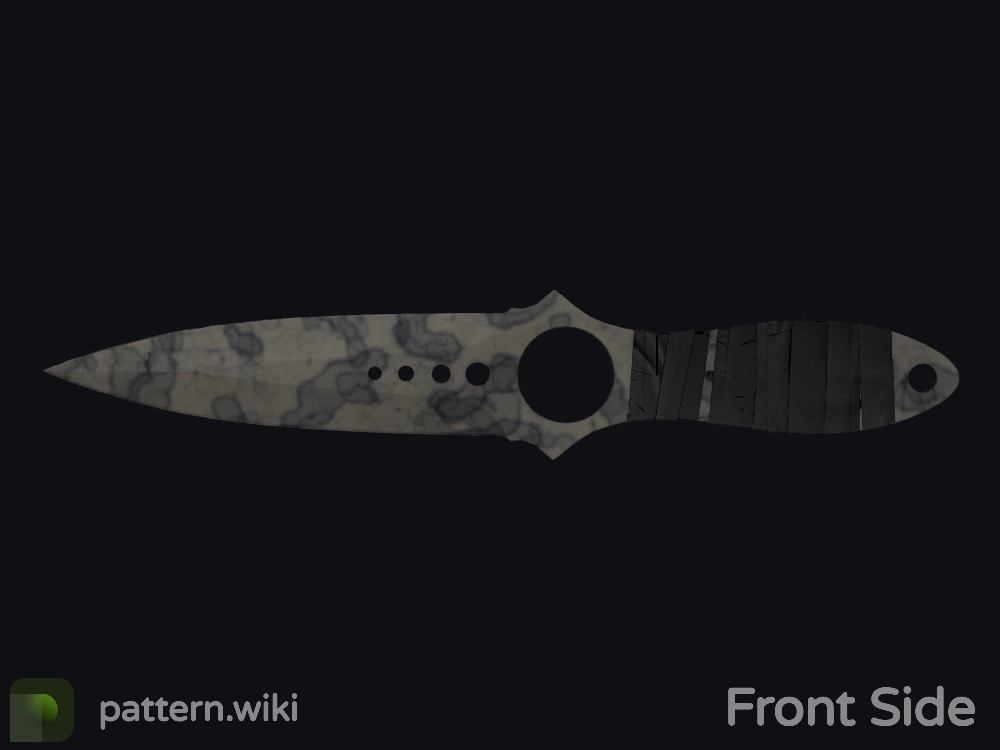 Skeleton Knife Stained seed 437