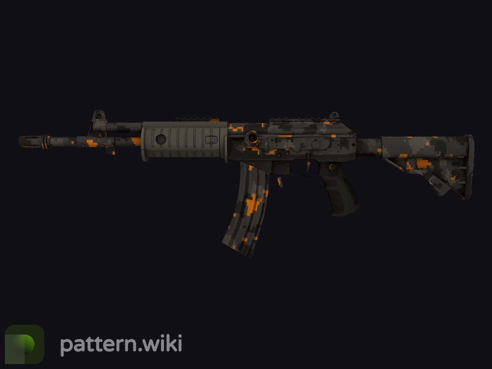 Galil AR Orange DDPAT seed 769