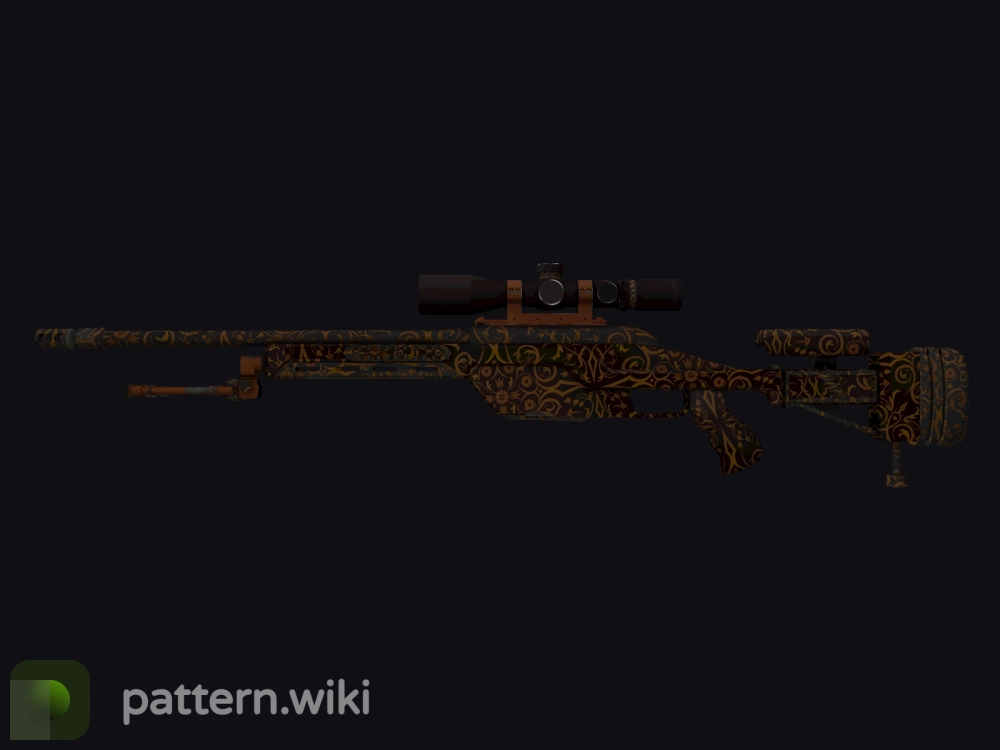 SSG 08 Orange Filigree seed 98