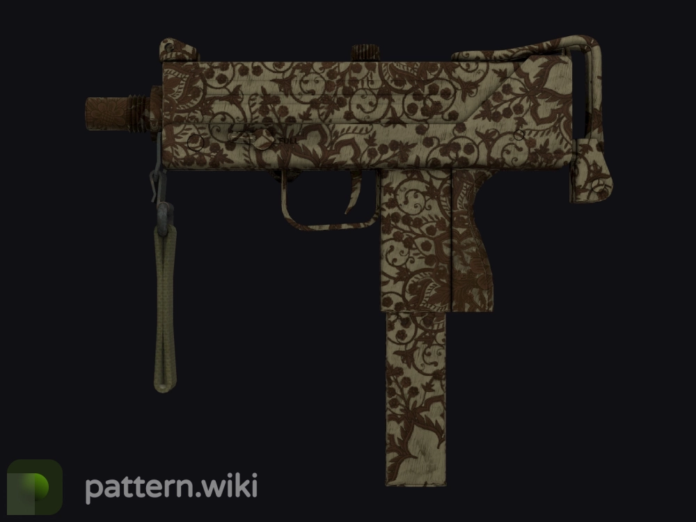 MAC-10 Sienna Damask seed 108