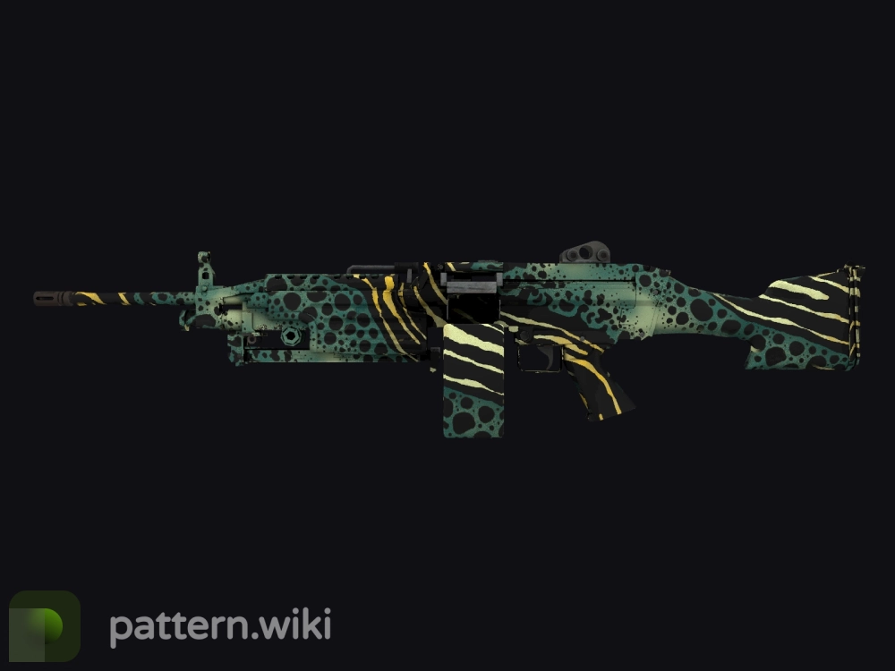 M249 Emerald Poison Dart seed 618