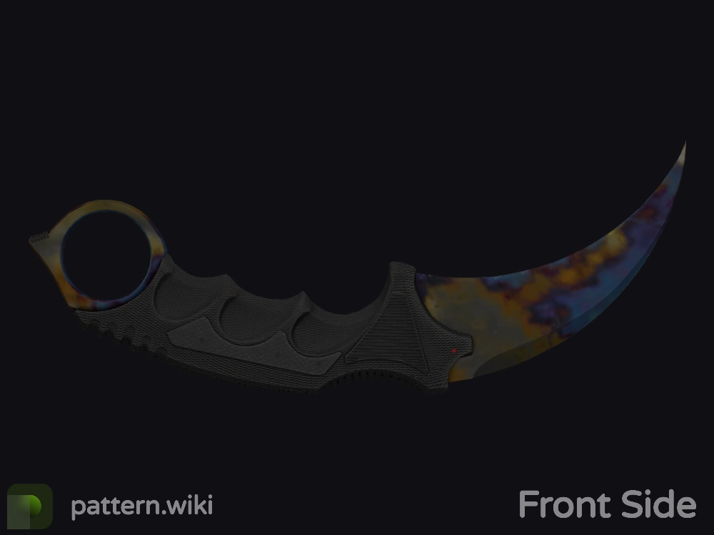 Karambit Case Hardened seed 157