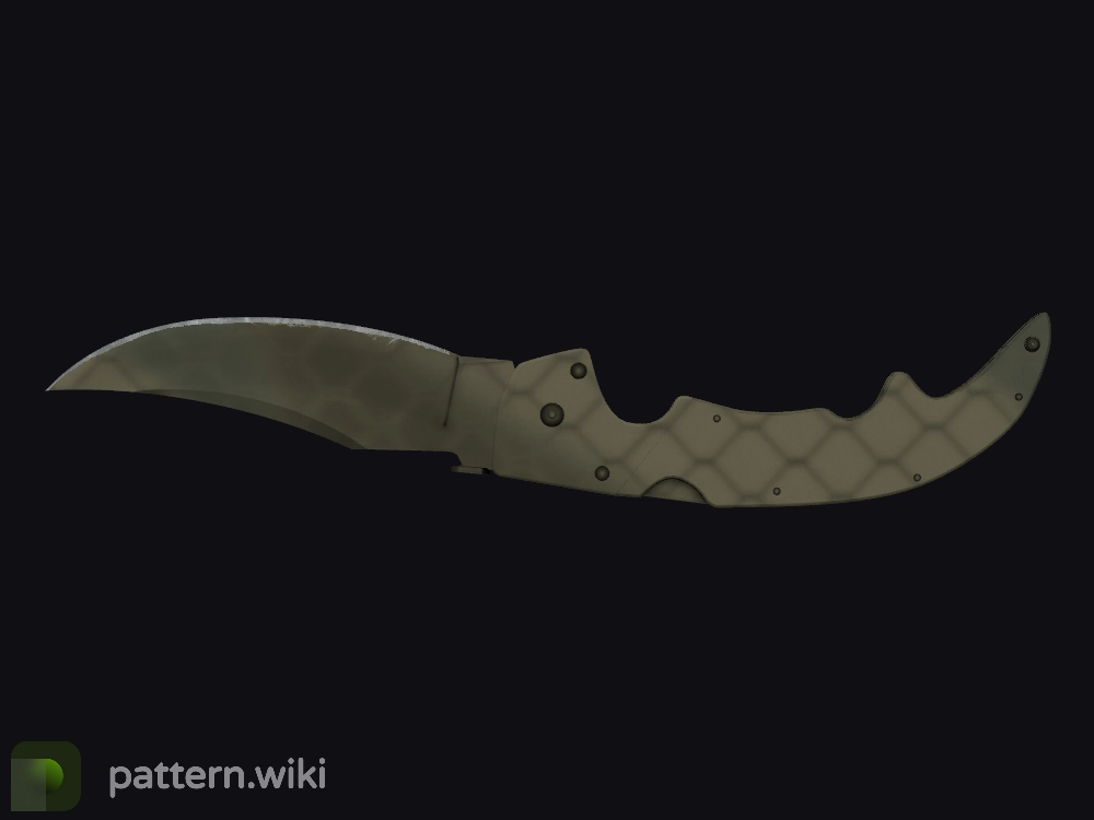 Falchion Knife Safari Mesh seed 777