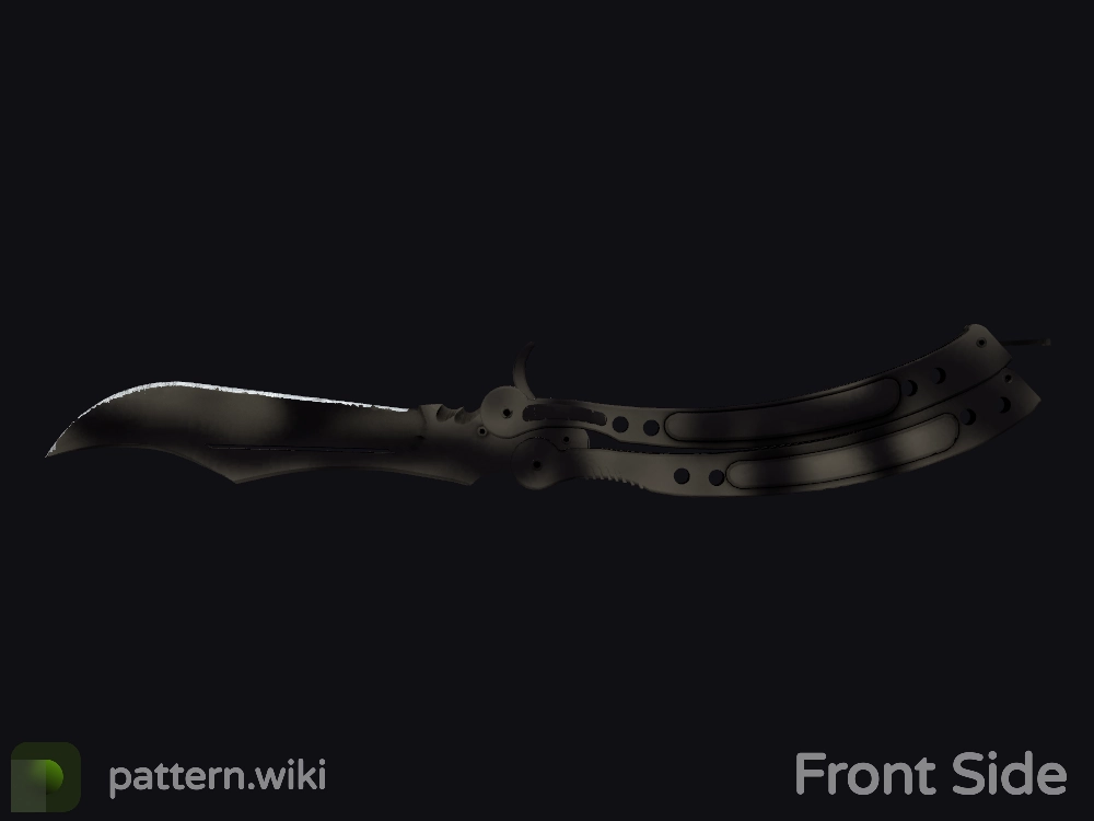 Butterfly Knife Scorched seed 671