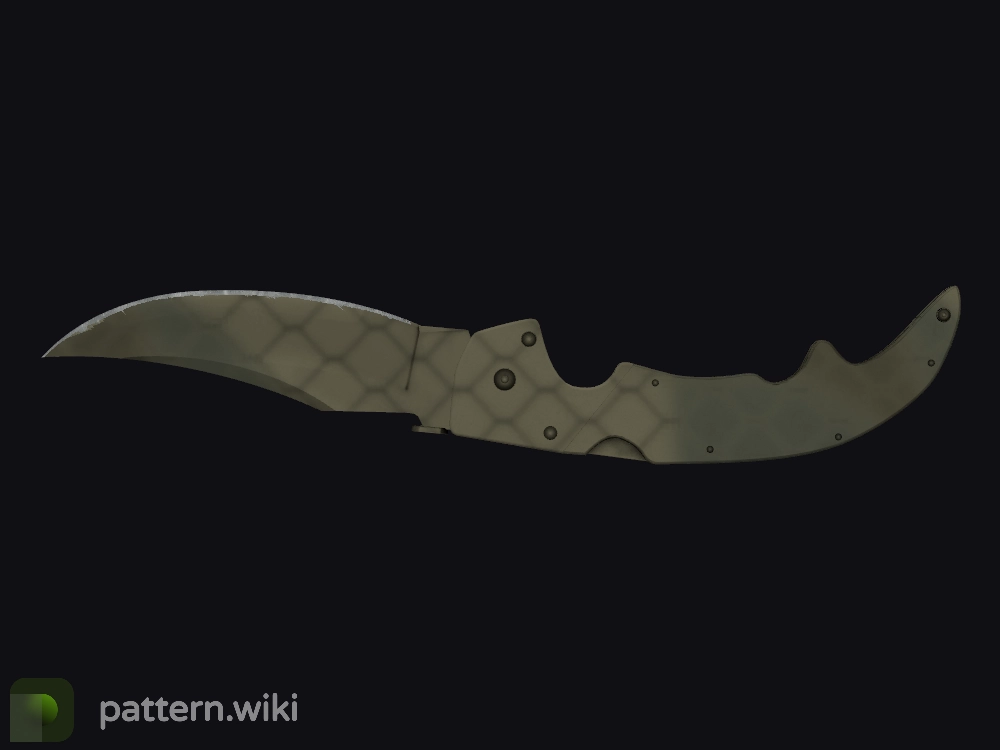 Falchion Knife Safari Mesh seed 265