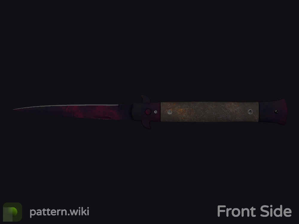 Stiletto Knife Doppler seed 628