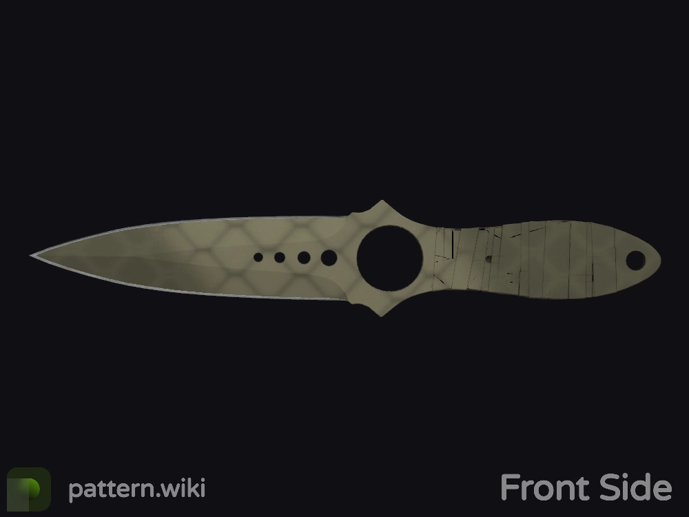 Skeleton Knife Safari Mesh seed 582