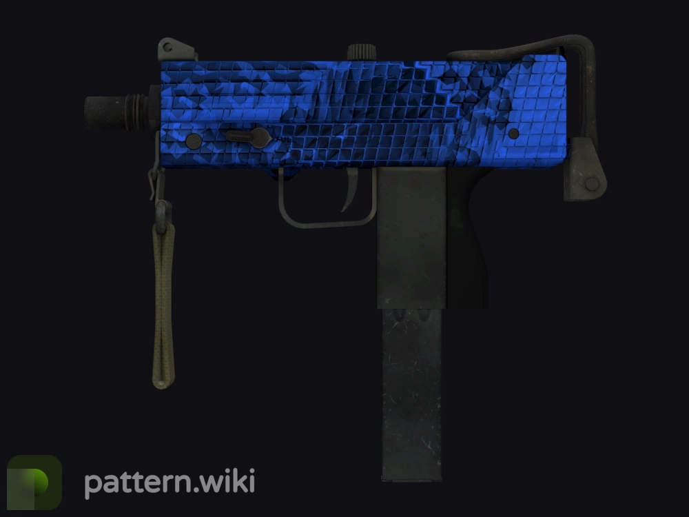 MAC-10 Lapis Gator seed 172