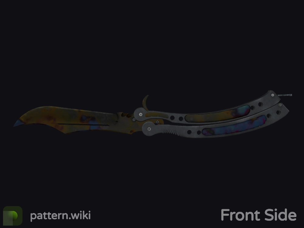 Butterfly Knife Case Hardened seed 896