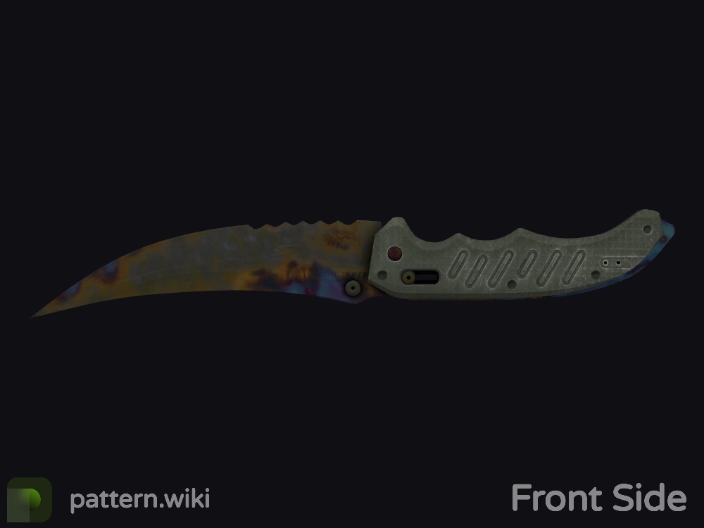 Flip Knife Case Hardened seed 167