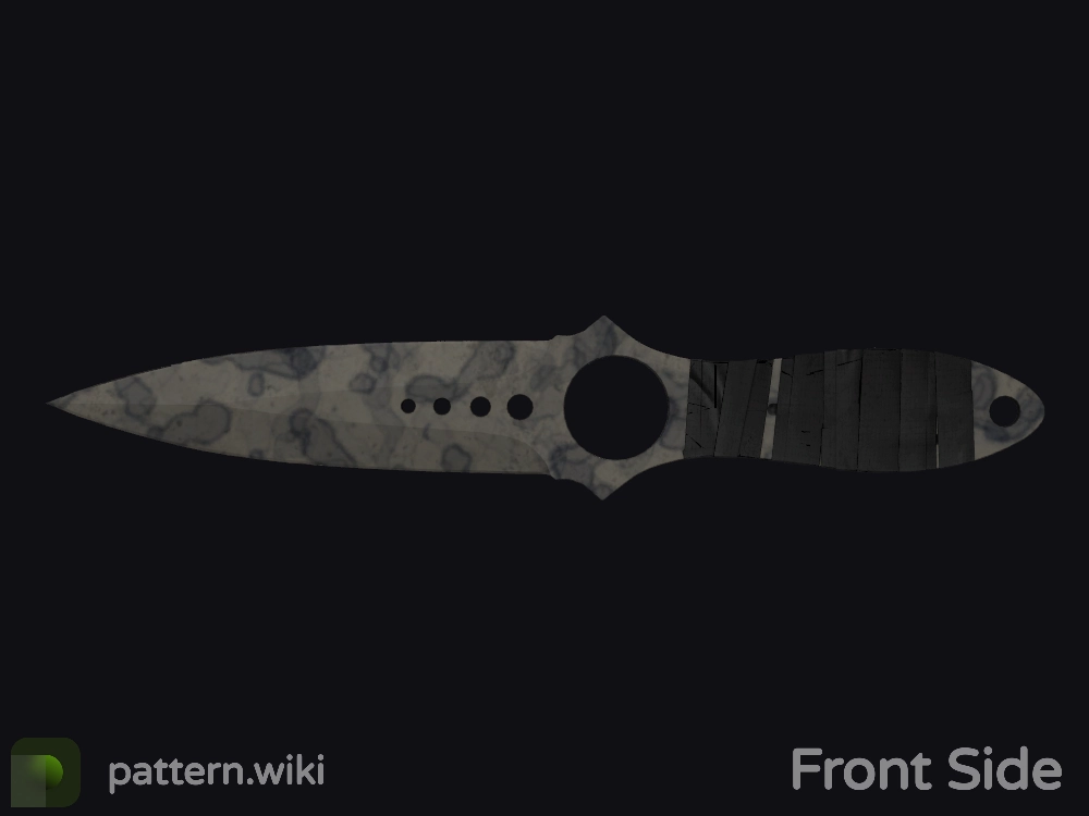 Skeleton Knife Stained seed 319