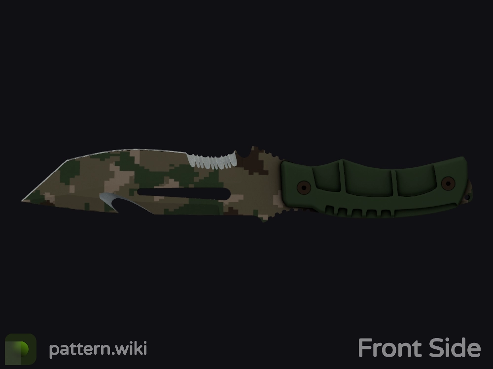 Survival Knife Forest DDPAT seed 472