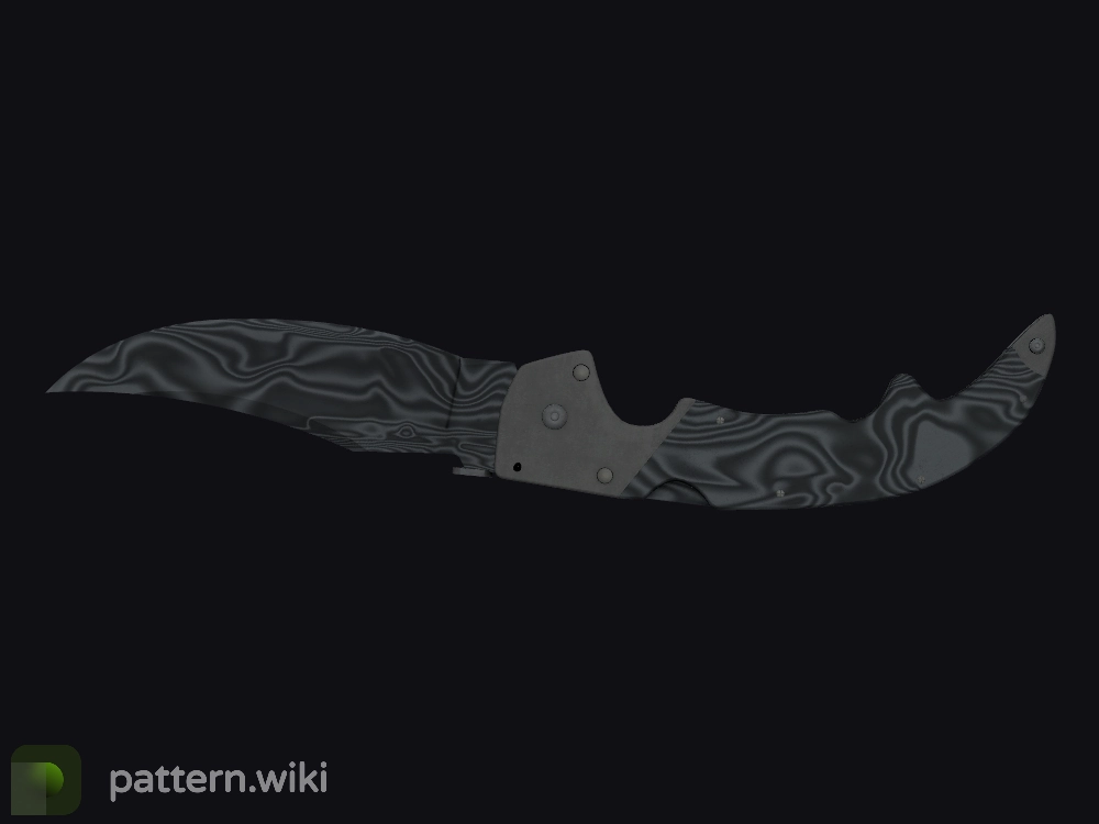 Falchion Knife Damascus Steel seed 84