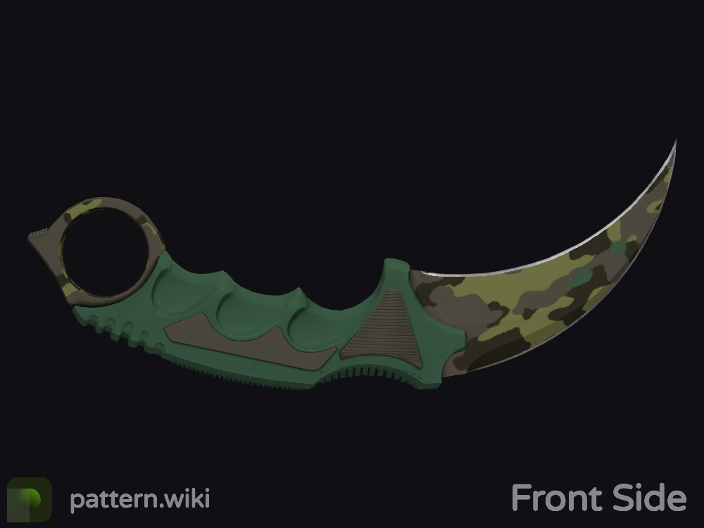 Karambit Boreal Forest seed 518