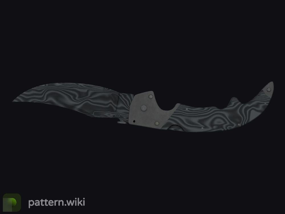 Falchion Knife Damascus Steel seed 59