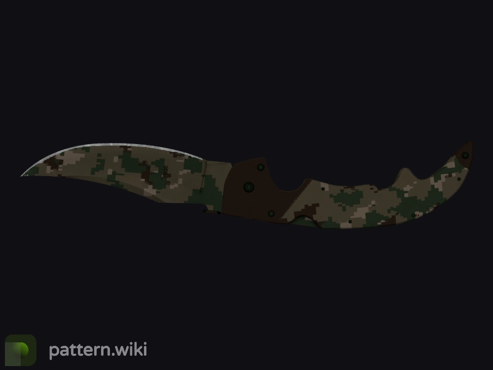 Falchion Knife Forest DDPAT seed 581