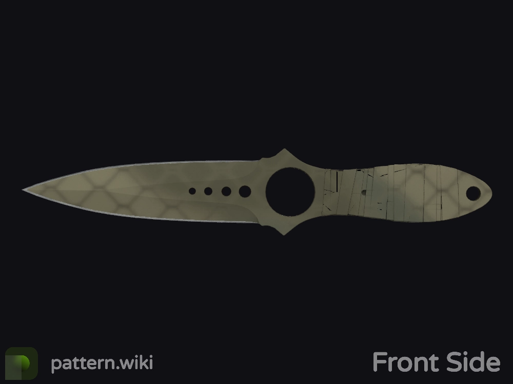 Skeleton Knife Safari Mesh seed 793