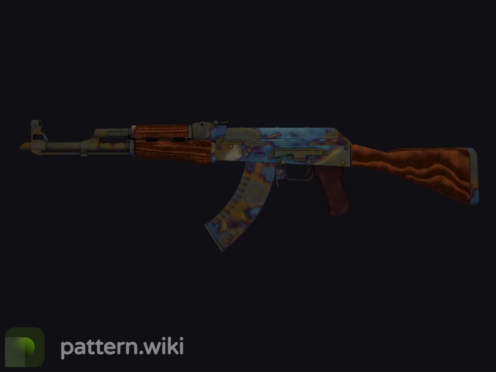 AK-47 Case Hardened seed 985