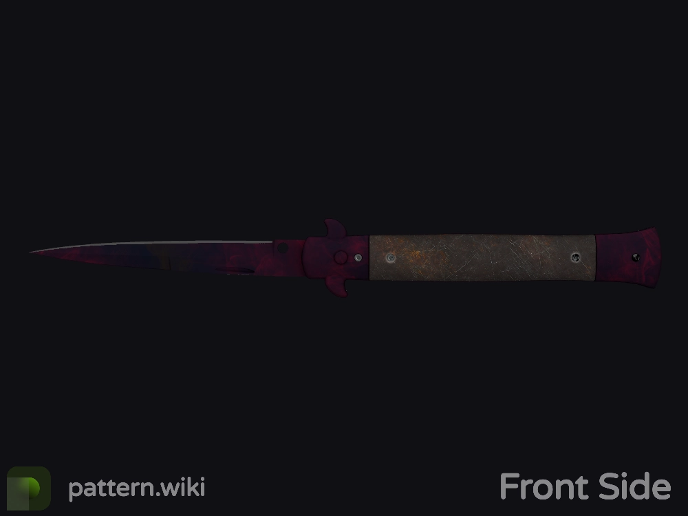 Stiletto Knife Doppler seed 583