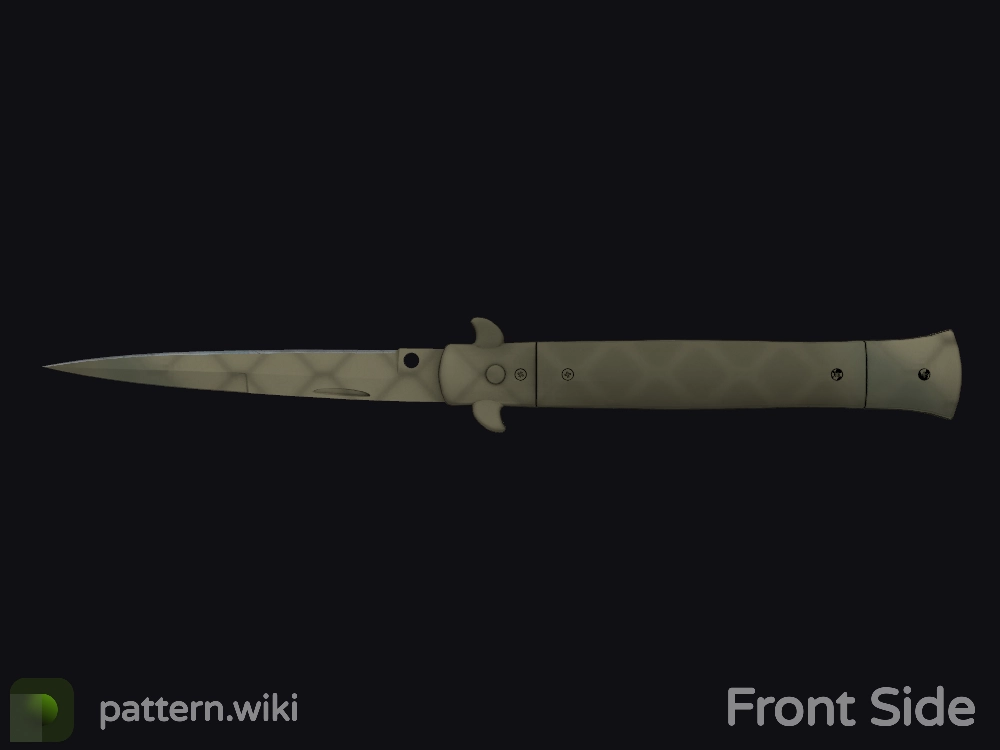 Stiletto Knife Safari Mesh seed 784