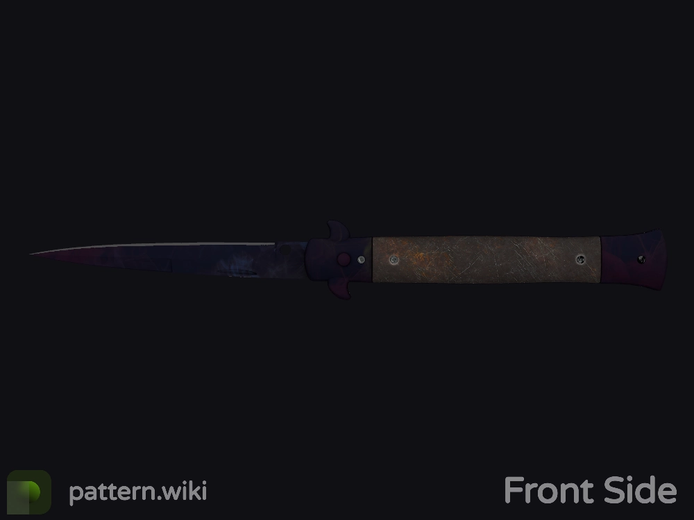 Stiletto Knife Doppler seed 849