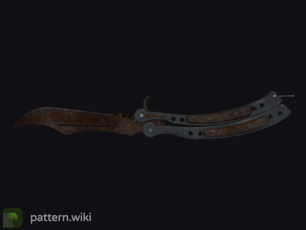 Butterfly Knife Rust Coat seed 618