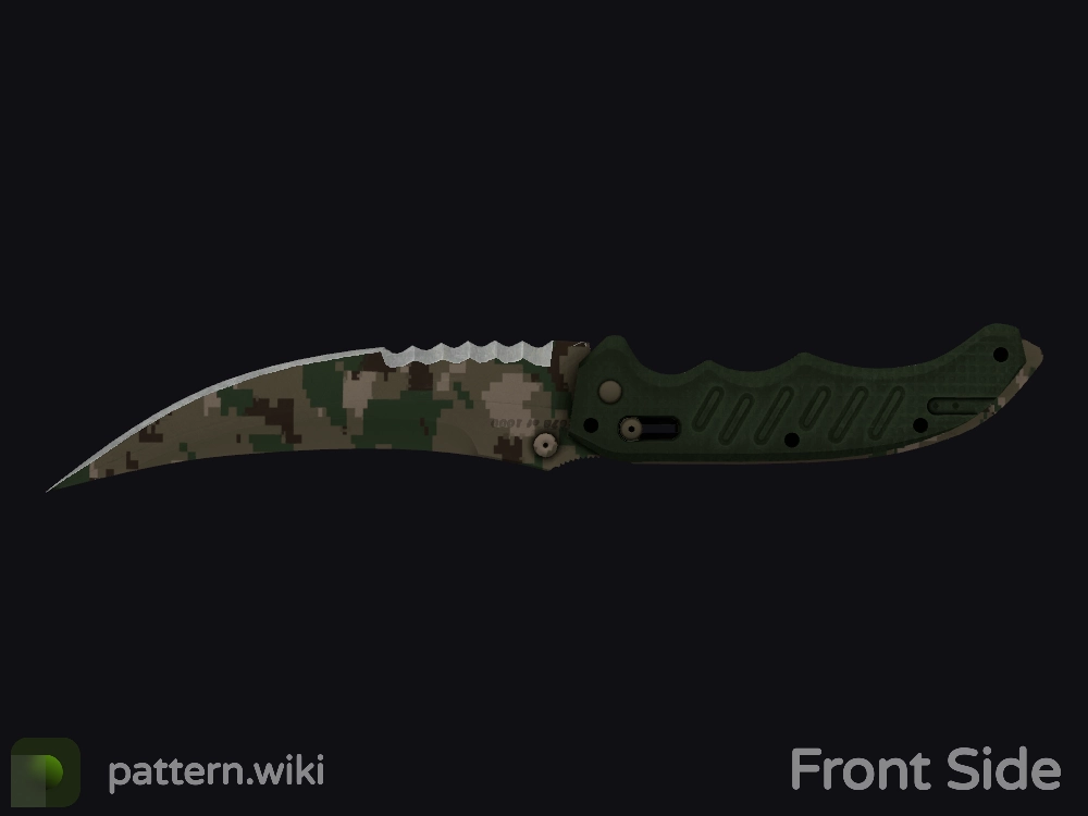 Flip Knife Forest DDPAT seed 651