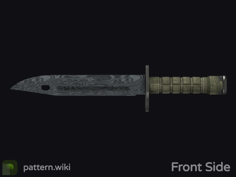 Bayonet Damascus Steel seed 844