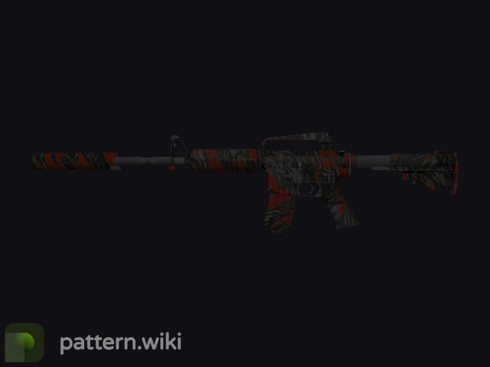 M4A1-S Blood Tiger seed 97