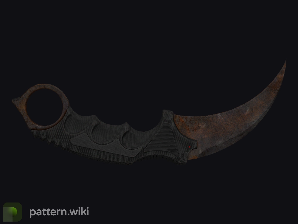 Karambit Rust Coat seed 86