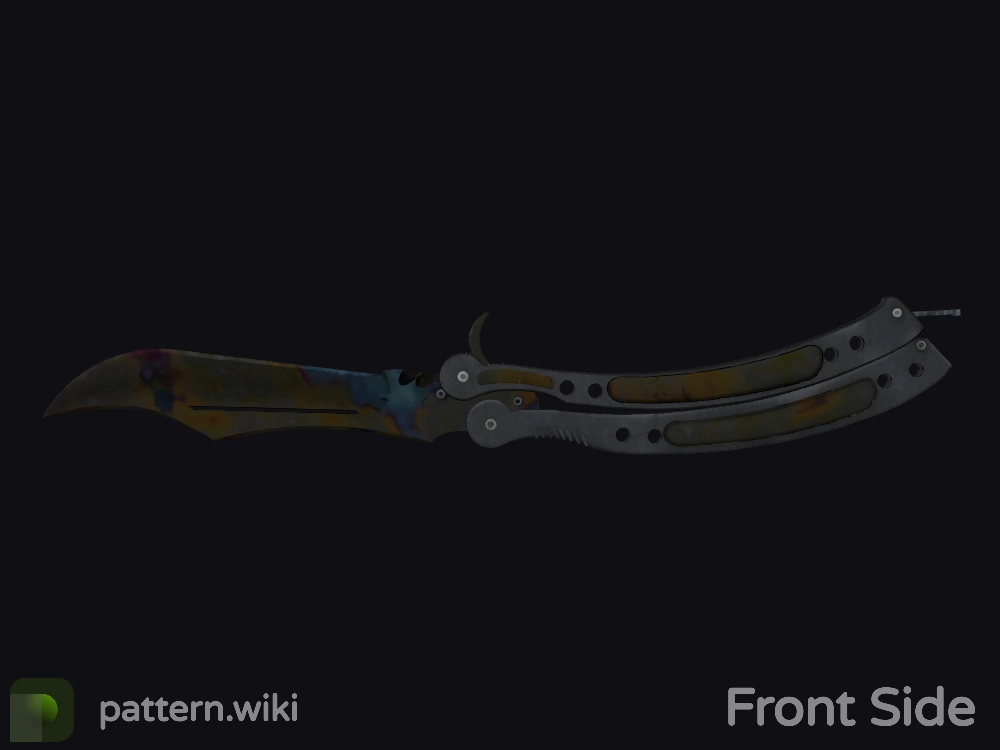 Butterfly Knife Case Hardened seed 24