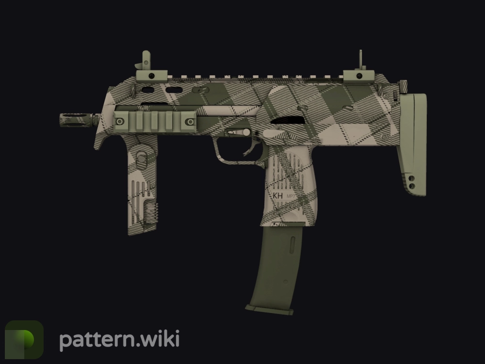 MP7 Olive Plaid seed 915